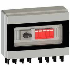 Caja combinadora MERZ, 2 MPPT, 4 Entradas 4 Salidas, 16A, 1005 VDC, supresor y MC4