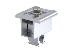 2 Abrazaderas universales de Aluminio para paneles de 30-46mm