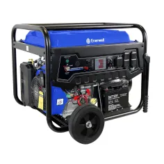 Generador gasolina tradicional Enerwell, 8000 watts con salida de 120/240 vac